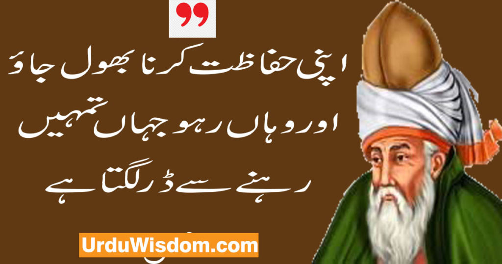 rumi quotes in urdu