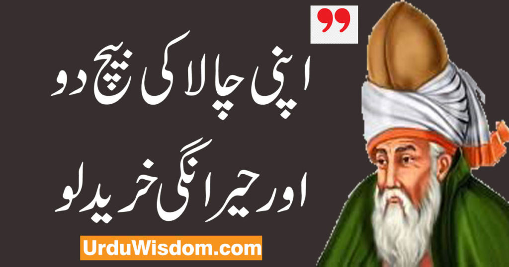Rumi Quotes in Urdu رومی کے وہ افکار جو آپ کی زندگی بدل دیں 5 rumi quotes in urdu