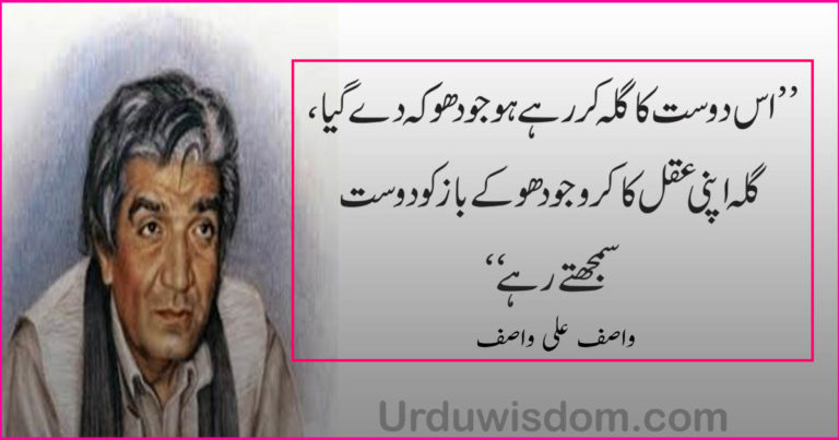 wasif ali wasif quotes