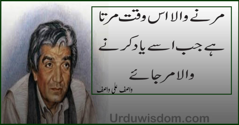 wasif ali wasif quotes