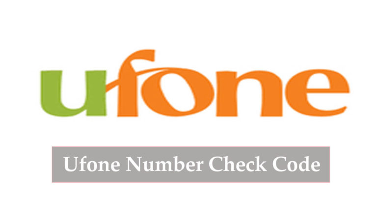 ufone number check code