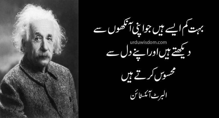 Top 20 Albert Einstein Quotes In Urdu 4