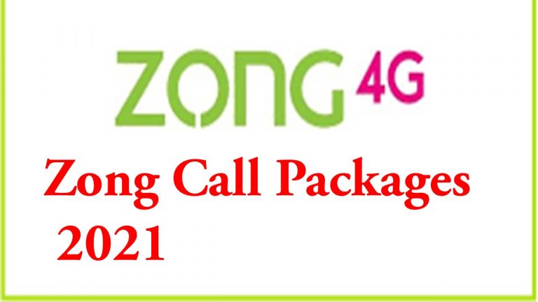 zong call packages