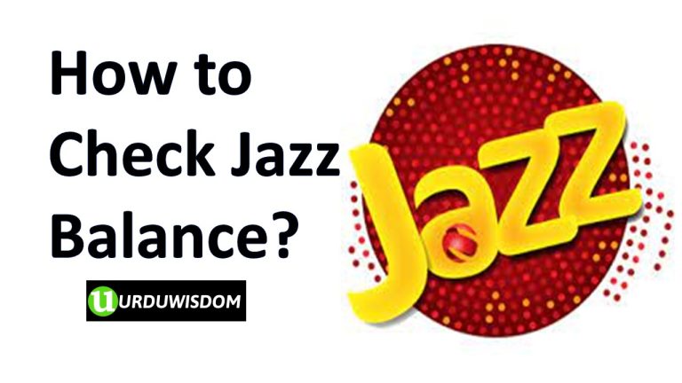 How to Check Jazz Balance?