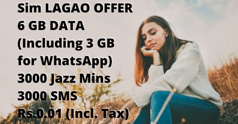 Jazz Sim Lagao Offer Code 2021 2