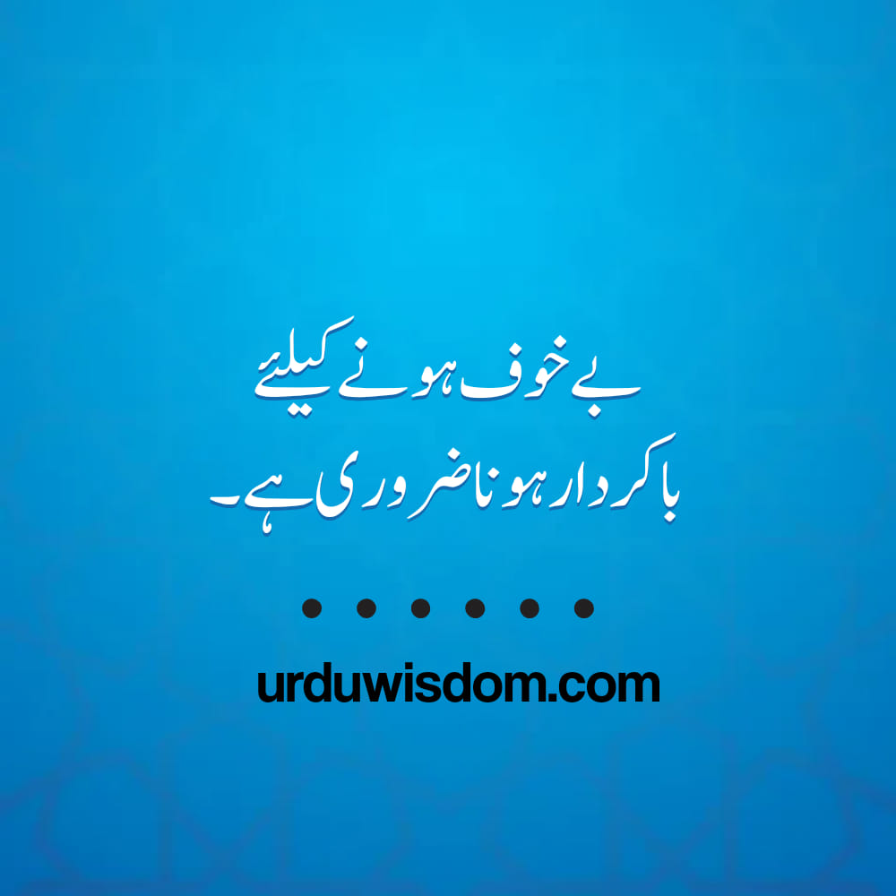 Best Quotes in Urdu that will Inspire and Motivate you for a better life 5