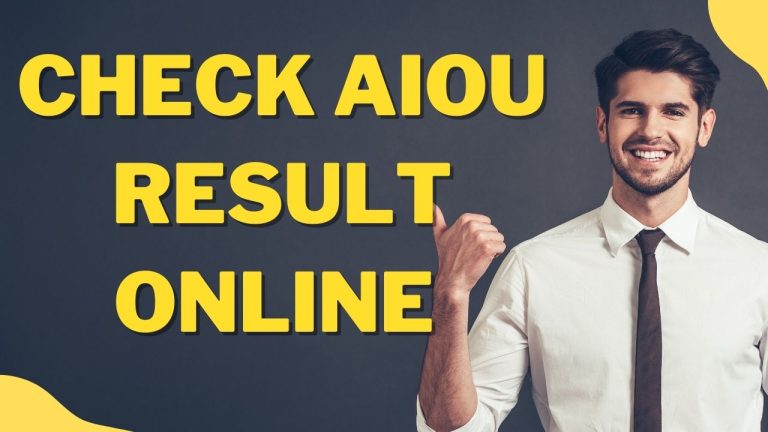AIOU Result by roll number
