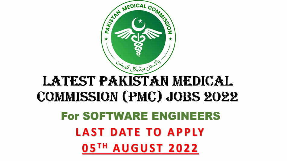 Latest Pakistan Medical Commission (PMC) Jobs 2022 