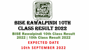 BISE Rawalpindi 10th Class Result 2022 | 10th Class Result 2022