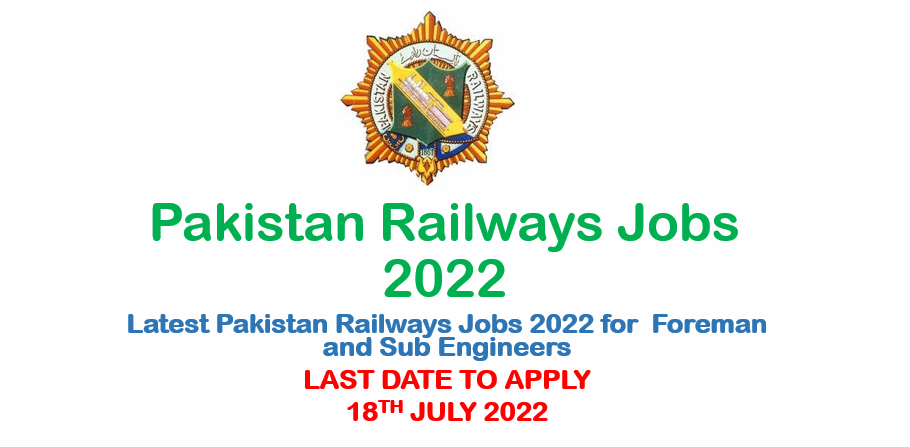 Pakistan Railways Jobs 2022