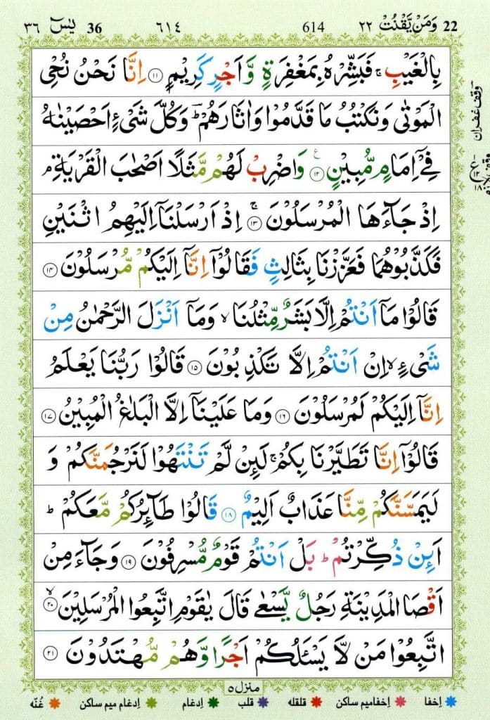 Surah Yaseen Read 