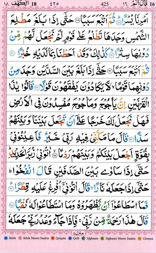 Surah kahaf on Friday