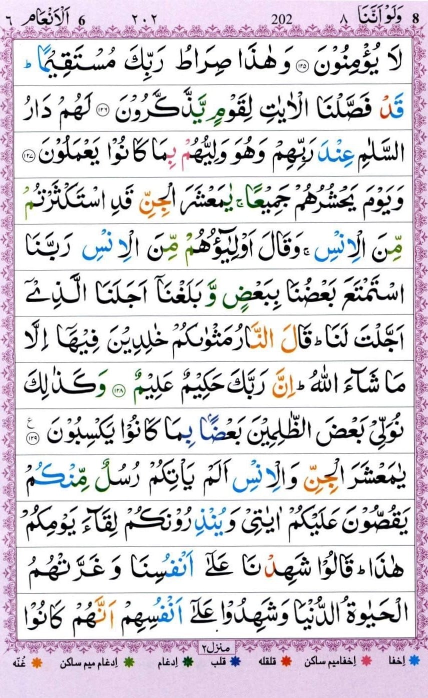 Surah Anaam Read Online | Surah Anaam PDF, 24 Surah Anaam translation