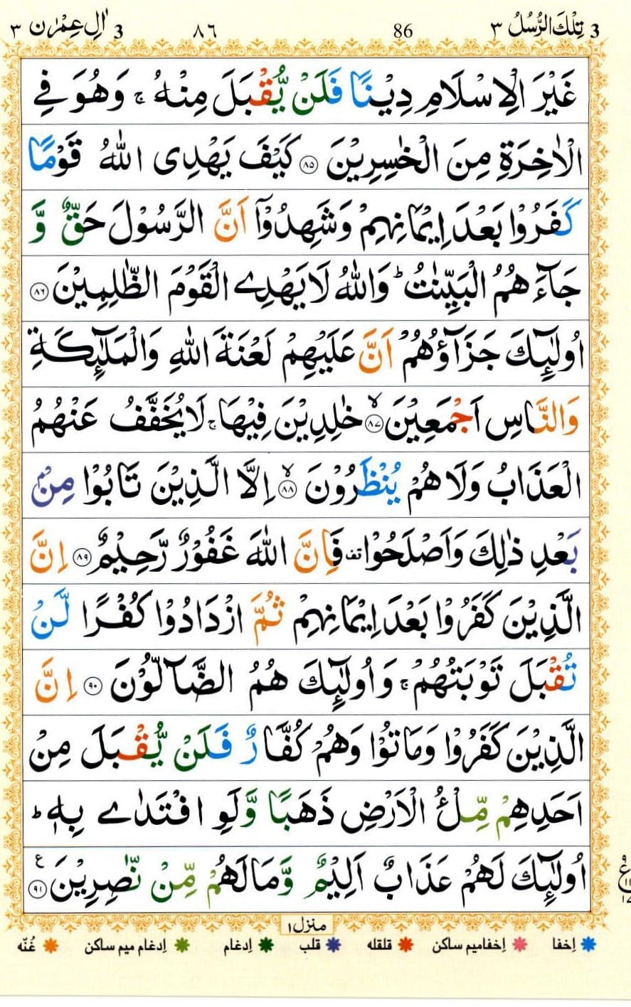 Surah Al Imran PDF