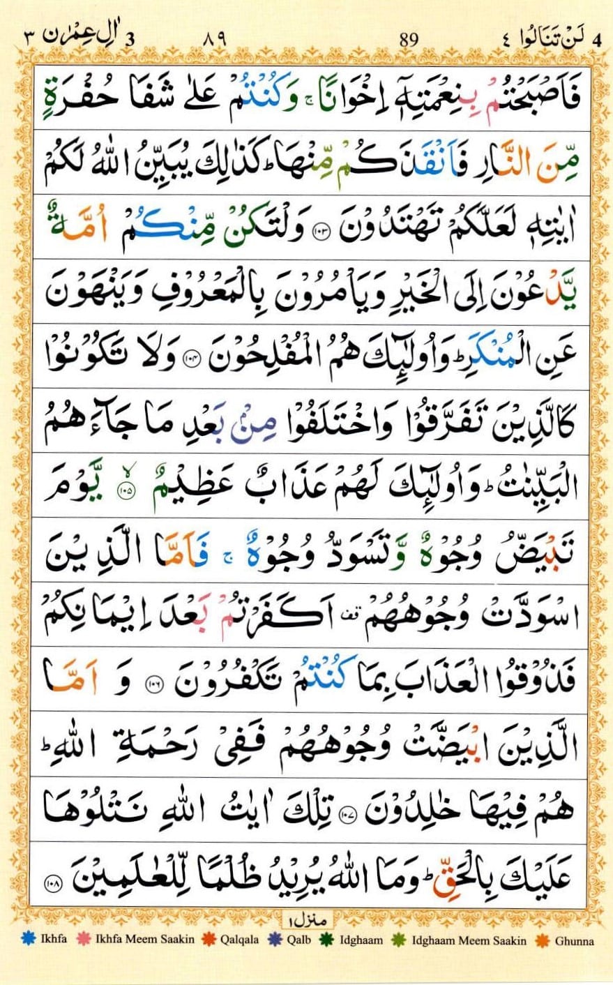 Surah Al Imran PDF