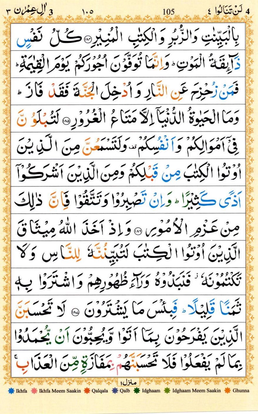 Surah Al Imran Transliteration