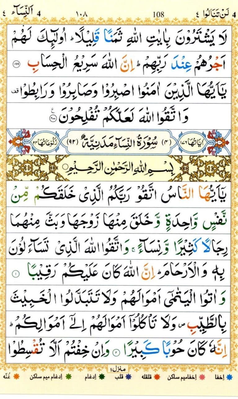 surah an nisa