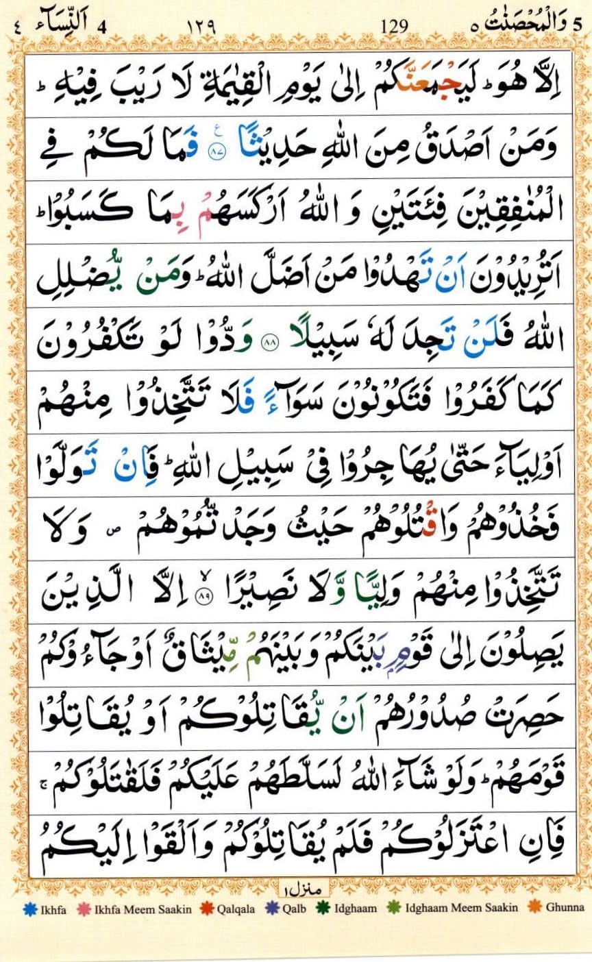 Surah Nisa Translation