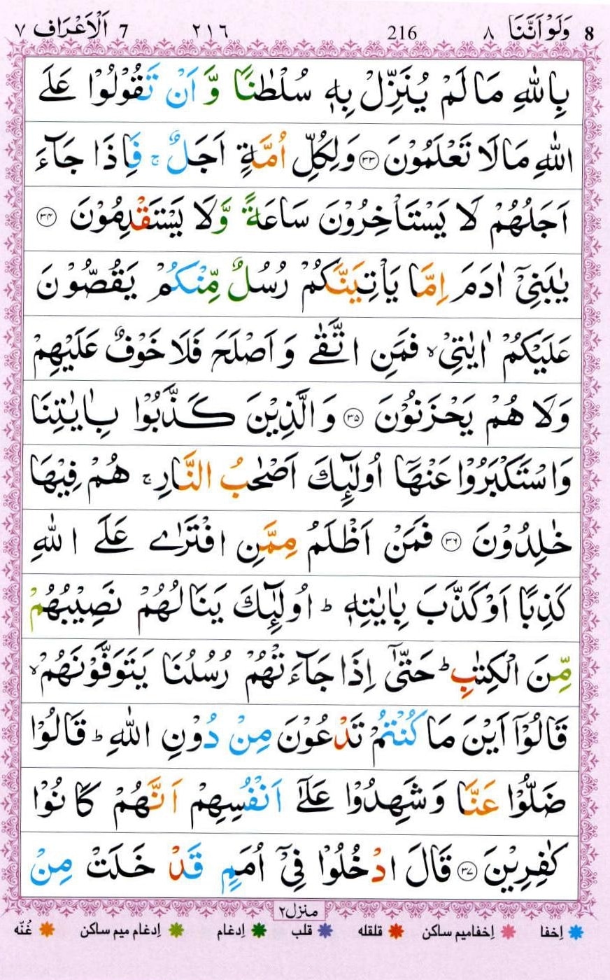 Surah al Araf