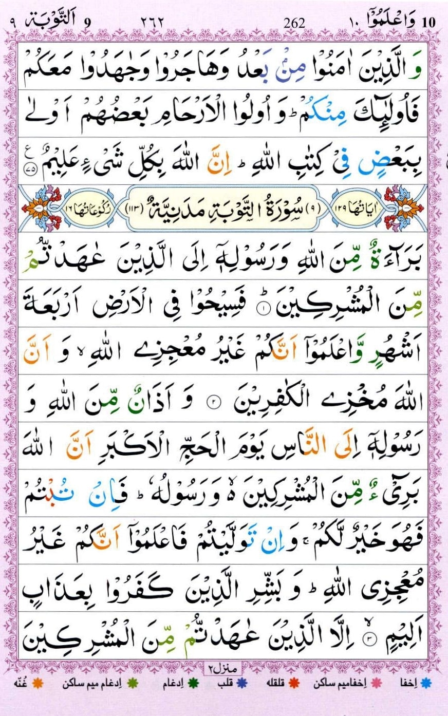 Surah Anfal With Urdu Translation