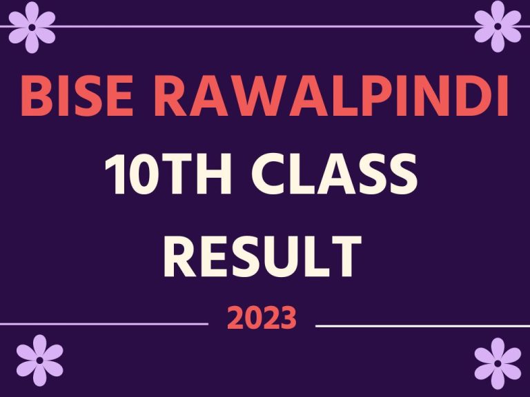 BISE Rawalpindi 10th Class Result 2023 | 10th Class Result 2023 8